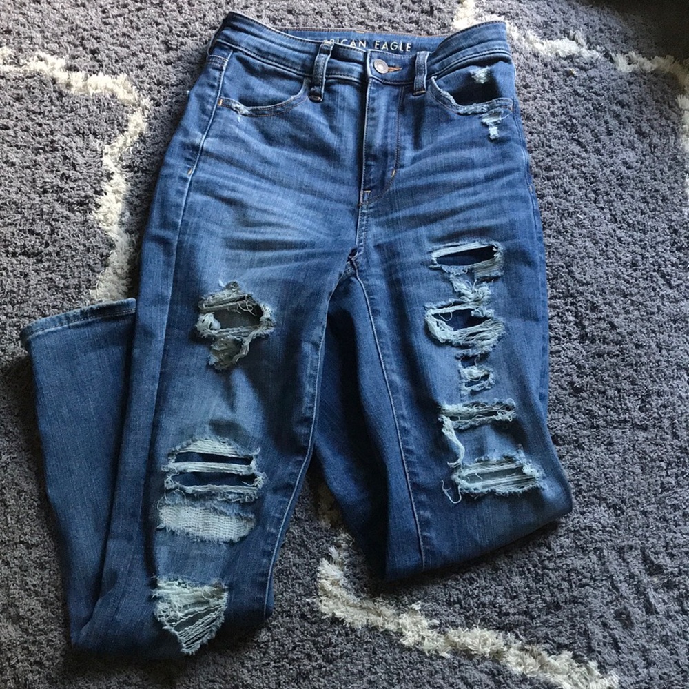 American Eagle Ripped Jeans